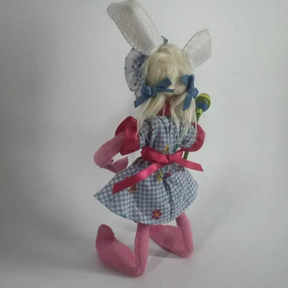 2013 Annalee Doll Easter Parade Girl Bunny 9”